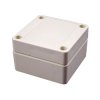 Hammond 1555B2GY Watertight PC Enclosure Styled Lid 65 x 65 x 40 Grey