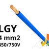 Przewód LGY 4,0 mm2 niebieski (450/750V) jednożyłowy linka H07V-K (krążki 100m) IG2002.06 BITNER