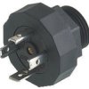Valve panel plug, DIN shape A, 3 pole + PE, 400 V, 0.08-1.5 mm², 931297004