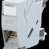 1309426003-E 1x RJ45 socket IP20 Cat.6A, rail mounting
