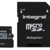 Karta Micro SD MicroSDHC, 16 GB Nie, Integral Memory 0 → +60°C