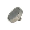 Magnes stały; uchwyt; N38; 20mm; 5mm; 12mm; neodymowy; niklowany; śruba M5x7mm