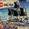 75646 LEGO® ONE PIECE Okręt wojenny Garpa; Zestaw konstrukcyjny z 8 minifigurkami do odgrywania ról; Gadżety związane z