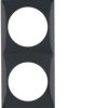 Integro Flow Ramka 2 podwójna czarny 918262510 HAGER