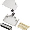 encitech DTZK37-DBCP-K 6355-0050-04 Zestaw listew męskich D-Sub 180 ° Ilość styków: 37 zaciskane 1 szt.