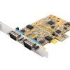 Karta rozszerzeń PCIe, RS232, RS422, RS485, l. portów: 2, magistrala: PCIe, Szeregowe