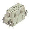 Wkładka złącza dużej mocy 10-pinowe HARTING 16A Żeński Połączenie zagniatane Proste