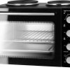 EMERIO MO-125236.4 Piekarnik elektryczny funkcja gorącego powietrza, zawiera fajerki, funkcja grilla, z funkcją kuchenki