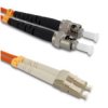 Qoltec Patchcord Światłowodowy Lc/Upc - St/Upc Multimode 50/125 Om2 Duplex 5M