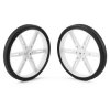Pololu Wheel 80x10mm Pair - White [Discontinued]