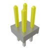 Wtyk PCB 4-pinowe raster: 2mm 2-rzędowe Samtec Przewlekany