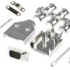 MH Connectors MHDM9-HD15MS-K Zestaw listew żeńskich D-Sub, rzędy: 3, styki: 15, 180 °, 1 szt.