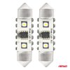 Żarówka samochodowa LED CANBUS Festoon C5W 36mm 12V / 24V 2szt AMIO-04248