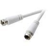 SpeaKa Professional SP-7870436 SAT Cable White 1.50m 75dB F plug to F plug