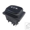 Przełącznik klawiszowy KCD4/BL/M230 16A/250AC;(ON)-OFF-(ON);czarny;IP65