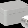 Industrial housing, 65 x 50 x 35 mm, IP66, light gray