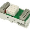 Przekaźnik; interfejsowy; instalacyjny; 0240-A104B-U-HF; 24V; DC; 4 styki zwierne; 5A; 230V AC; 5A; 30V DC; na szynę DIN35; Dink