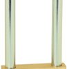 Padlock, high shackle, level 7, shackle (H) 80 mm, brass, (B) 50 mm, K12550L80D