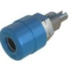 Gniazdo bananowe Żeński Połączenie lutowane typ Gniazdo bananowe Niebieski 32A Hirschmann Test & Measurement rozmiar