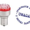 Ba15s 12V czerwona 19xLed Bosma 2236