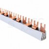 Szyna łączeniowa widełkowa MCB typ T 3-biegunowa 10mm2 63A na 57 modułów 1 m MOREK