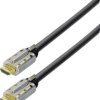 Maxtrack HDMI kabel Wtyczka HDMI-A, Wtyczka HDMI-A 20.00 m czarny C 505-20 L 4K UHD, ekranowanie, kanał powrotny audio,
