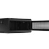 SZAFA INSTALACYJNA RACK WISZĄCA 19 4U 600X450 CZARNA DRZWI PERFOROWANE LANBERG (FLAT PACK) WF01-6404-23B