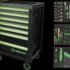 512.3119 COMPETITION workshop trolley with 7 drawers and 119 premium tool