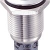 Przełącznik wciskany, wandaloodporny zatrzask TRU COMPONENTS LAS2GQH-22ZE/G/12V/S/P, 2 x wł/wł, 1 szt.