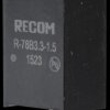 80099160 DC/DC converter R78B, 4.75-18 Vin, single, 3.3 Vout, 1.5 A, SIP