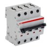 Wyłącznik nadprądowy MCB, Typ D, 4-biegunowy, 32A, 400V, na szynę DIN, ABB S204-D32, S200