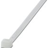 Cable tie, PA, (L x W) 365 x 7.8 mm, bundle-Ø 8 to 100 mm, transparent, -40 to 85 °C, 3240774