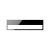 Ramka minimal 4-krotna czarna Simon 100