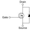 N-channel 5V enhancement mode field effect transistors