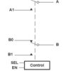 7.5-pF on-state capacitance, 3.3-V, 2:1 (SPDT), 2-channel analog switch with powered-off protection | DGS | 10 | -40 to 85