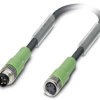 Kabel do czujników/elementów wykonawczych Phoenix Contact SAC-4P-M 8MS/0,3-PUR/M 8FS 1682142, złącze żeńskie M8, proste,