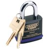 Draper Expert 64193 54mm Heavy Duty Stainless Steel Padlock & 2 Keys