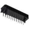 Listwa stykowa PCB 12-pinowe Męski 1-rzędowe raster: 3 mm Molex Otwór przelotowy 43650 Kąt prosty