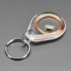 NTAG203 (13.56MHz RFID/NFC) Clear Keychain Fob
