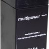 Akumulator ołowiowy multipower MP4,5-4 A960445 , AGM, 4 V, 4.5 Ah