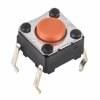Klosz do przycisku dotykowego SPST 50 mA przy 24 V DC 4.3mm 0.9mm Przewlekany