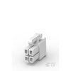 TE Connectivity 1586019-4 Headers Female Shrouded 2x02C Flp V0
