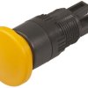 Przycisk, IP65, kolor: Żółty, APEM