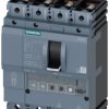 Wyłącznik obwodu, 4-biegunowy-biegunowy, 250A, Montaż na szynie DIN, Siemens, 3VA2