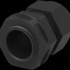 Cable gland, PG16, Clamping range 10 to 14.2 mm, IP68, black, 1SNG626165R0000