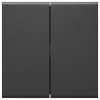 GW2B9011 Akcesorium do listw Tehalit Rocker czarny 1 szt.