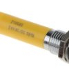 Lampka kontrolna do montażu panelowego 24V ac, Żółta 8mm LED Chrom Końcówka lutownicza RS PRO