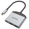 Adapter USB-C na HDMI 8K, USB-A USB-C 100W UNITEK