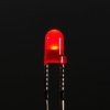 Diffused Red 3mm LED (25 pack)