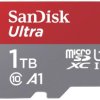 SanDisk microSDXC Ultra 1TB (A1/UHS-I/Cl.10/150MB/s) + Adapter 